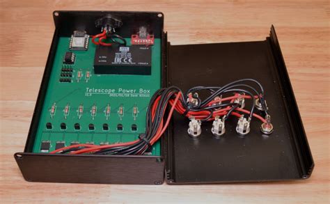 raspberry pi control electricity distribution box|Computerized Telescope Power Distribution Box v5.